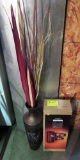 fake plant, shelving