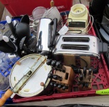 kitchen wear, knives set, popcorn popper, toaster, blenders, utensils