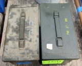 2 ammo boxes