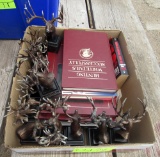 hunting deer trophies, asst of deer books