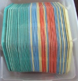 box of serving trays