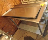commercial serving counter