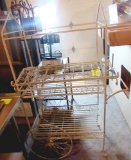Decorative flower cart