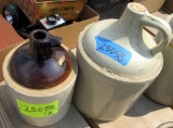 2 crock jugs