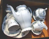 figures, China tea set