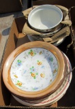 kitchen bowls, coffee set