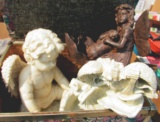 chest, garden decor, globe