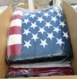 new American fleece throw blankets