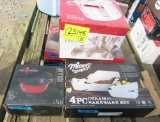 parini kitchen tools, ceramic pan, hells kitchen Balti dish, mason ceramic bakeware set