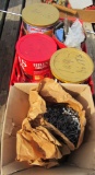 boxes of misc screws, nails