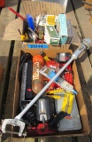 boxes of misc tools - 2in clamps, etc.