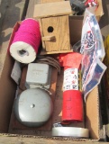 box of misc - twin, etc.