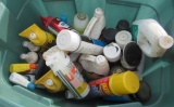 tote of chemicals