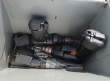 drill gun, hydraulic jacks, misc