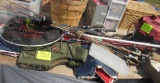 fishing poles, jackets, etc.