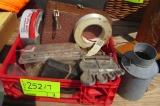 DeWalt saw blades, 2 Weller soldering gun, duck tape, electric pencil engraver
