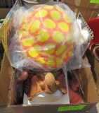 party hats, Halloween masks