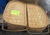 picnic baskets, cook books