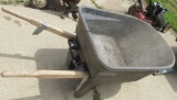 rubber maid wheel barrel
