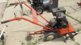 gas garden tiller