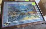 john deer print picture