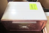 bread box,  2 cutting boards
