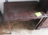 wooden end table