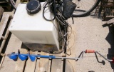 Hand ice auger, skis super former