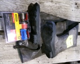 Size 12 waders, Stanley indoor door knob