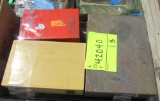 3 boxes w- jars, misc tools, recipe boxes