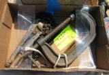 2 boxes w- clamps, nails
