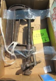 2 boxes c-clamps, screwdrivers