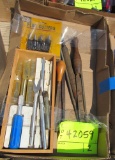 2 boxes w/ files