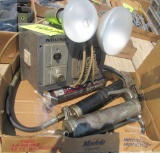 grease guns, light