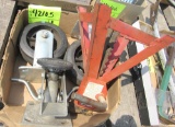 stand deck, dolly wheels