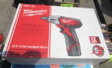 New Milwaukee compact driver