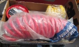air hoses, air compressor, misc tools