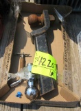 reverse hitch, ball, hinge
