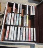 cook books, cassettes (3 boxes)
