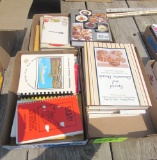 3 boxes of cook books