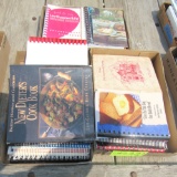 3 boxes of cook books