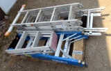 pallet of ladders