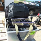 seat pads, vests, coats, bleacher seats