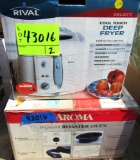 8 quart roaster oven, deep fryer