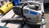 cement saw, leaf blower