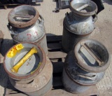 milk cans