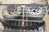 2 wheels, headache rack, bug diffuser, off ford truck