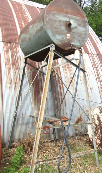 300 gal No. 1 diesel barrel w/ stand