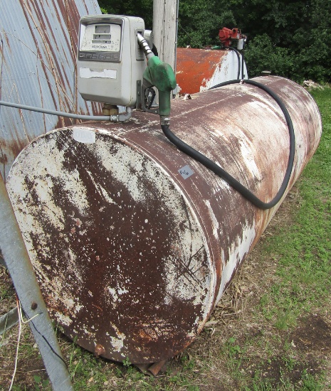 1000 gal diesel barrel w/ pump