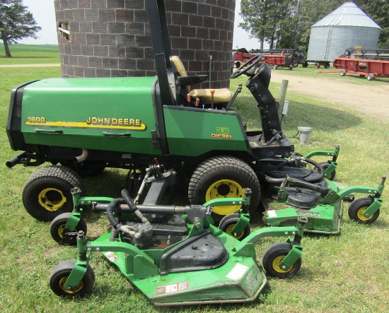 JD 1600 11’ lawn mower, diesel